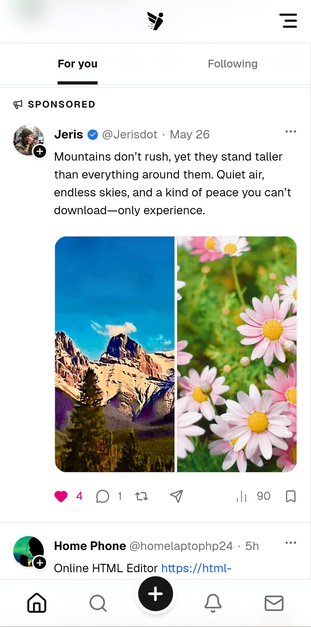 Mobile Feed