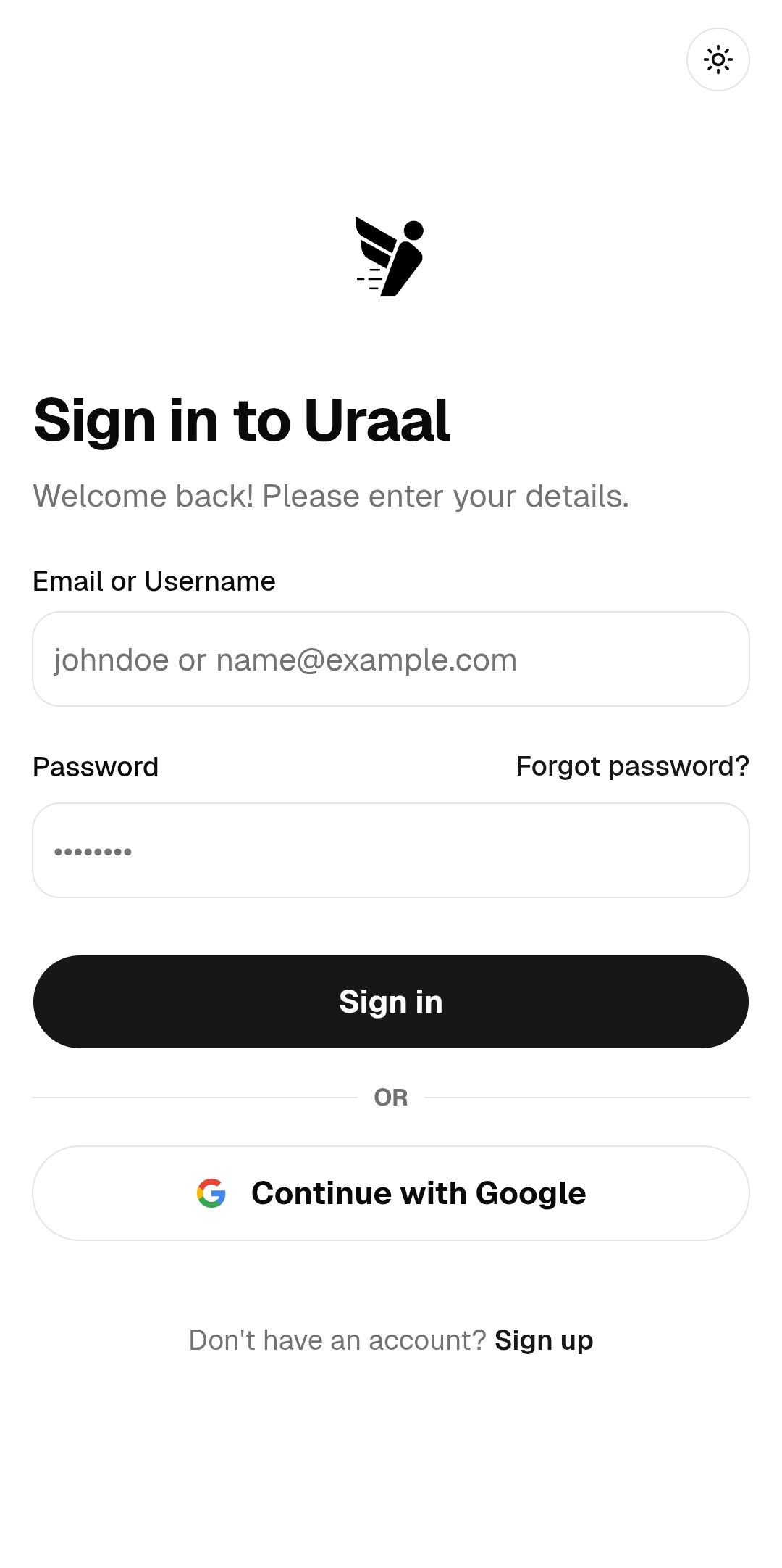 Login