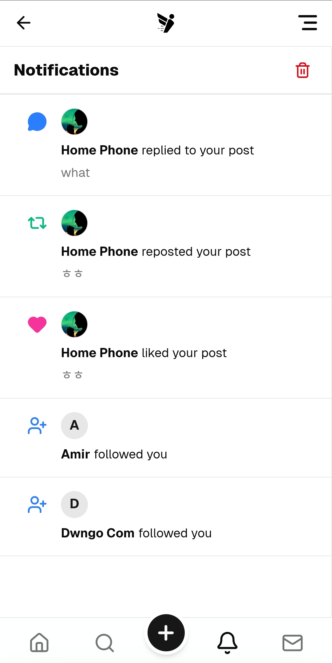 Notifications